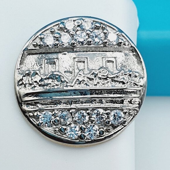 "925 Sterling Silver CZ Beautiful Earrings for Women, 1USPAR4197 - Picture 9 of 12